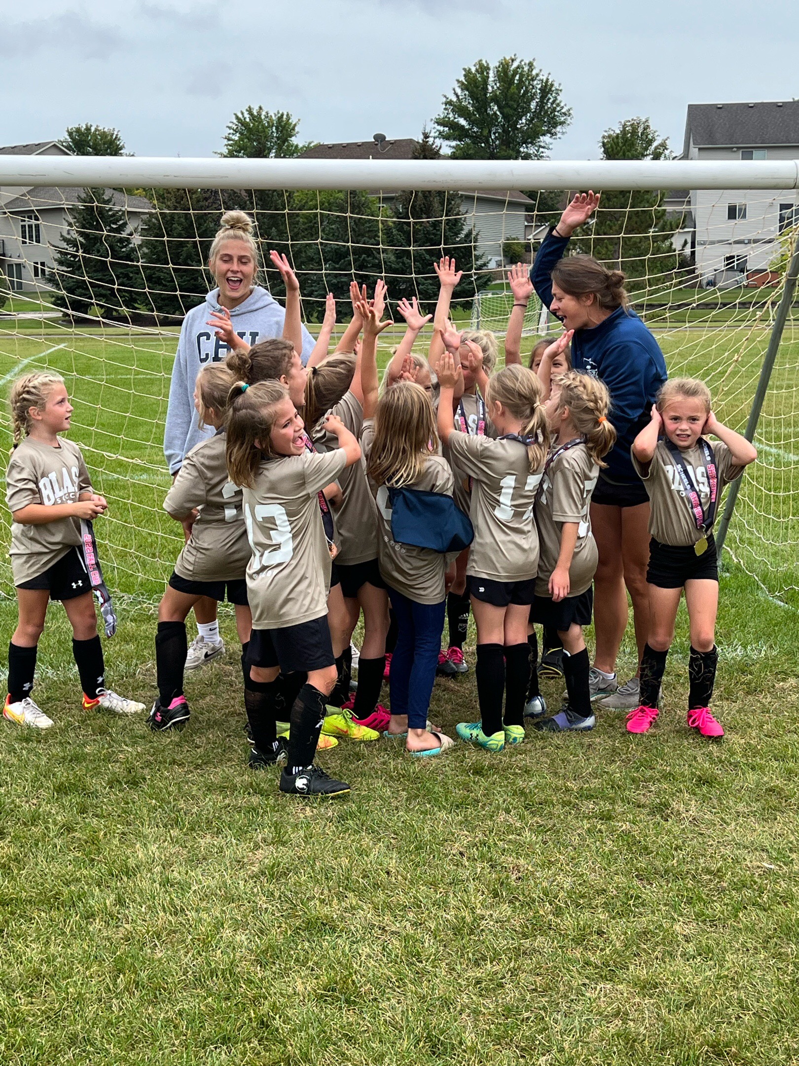 Blast Academy players enjoying a session