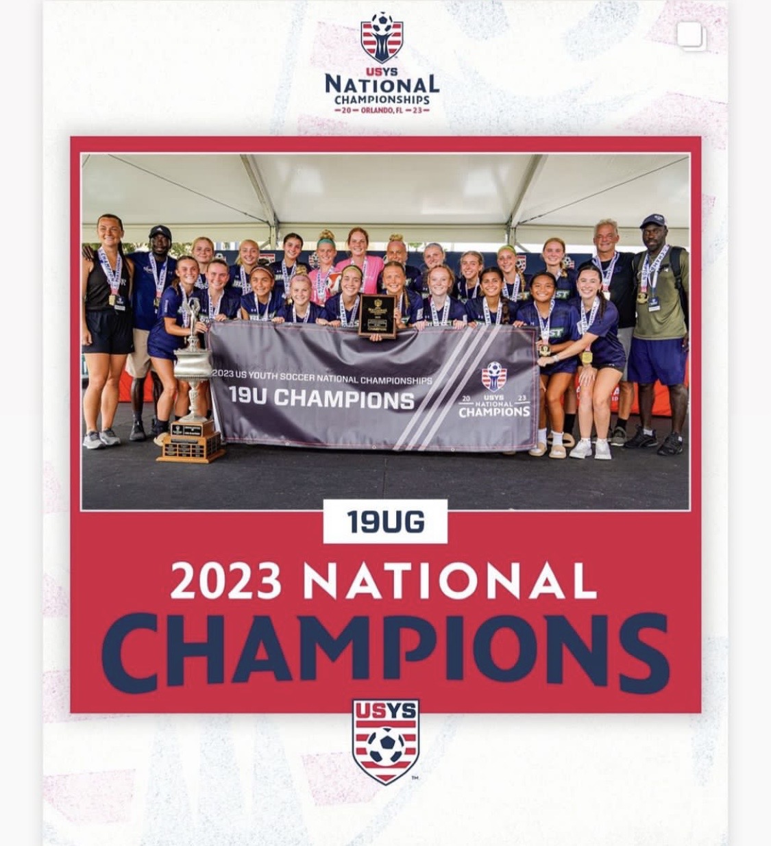 Team celebrating a championship win
